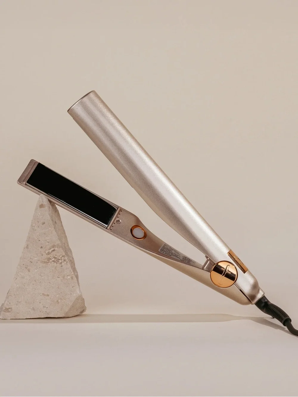 TYME Flat/Curling Iron with Rose Gold Accents